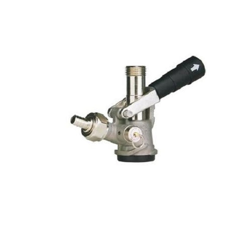 KROME DISPENSE KEG COUPLER TYPE D - STAINLESS STEEL