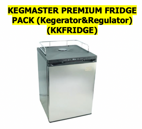 Kegmaster Kegerator FRIDGE ONLY pack, and C02 Regulator